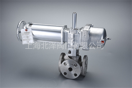 BSW-10UTB4LA气动三通球阀