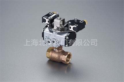 C-TE气动微型青铜球阀Azbil